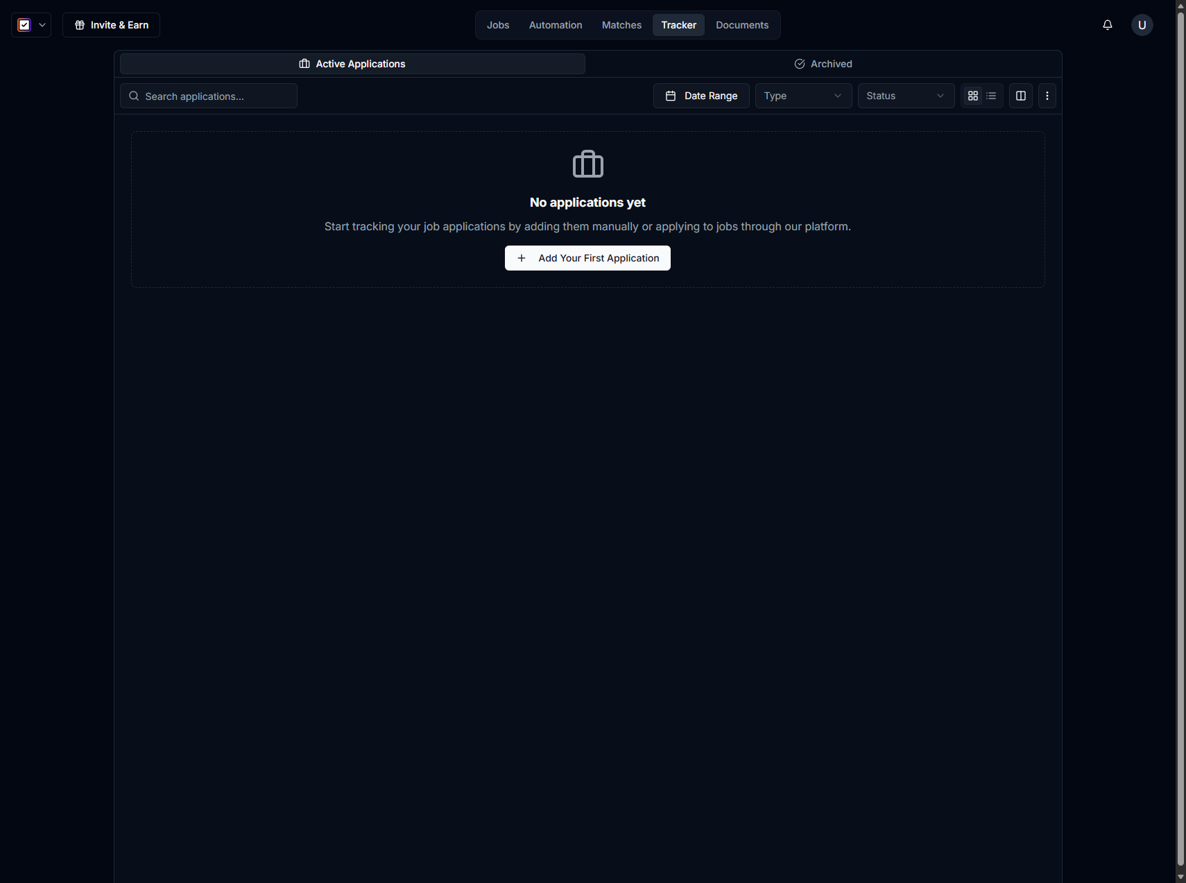 Hirli interface, view 5