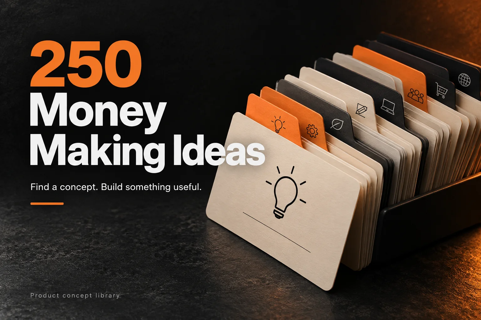 The Ultimate 250 Money Making Ideas