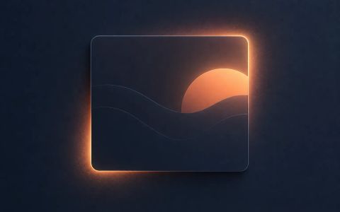 AI-generated editorial illustration of a clipped card with a controlled glow extending just beyond its edge, framed for a restrained CSS article cover.